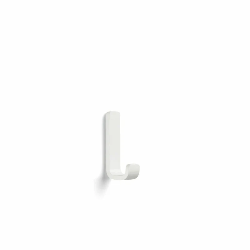 Zone Denmark Haken Rim, Wandhaken, Wandgarderobe, Wand Haken, Aluminium, White, 8.5 cm, 14497