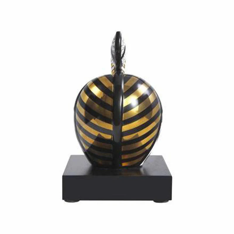 Goebel Figur Romero Britto Golden Big Apple, Dekofigur, Dekoration, Porzellan, 66453301