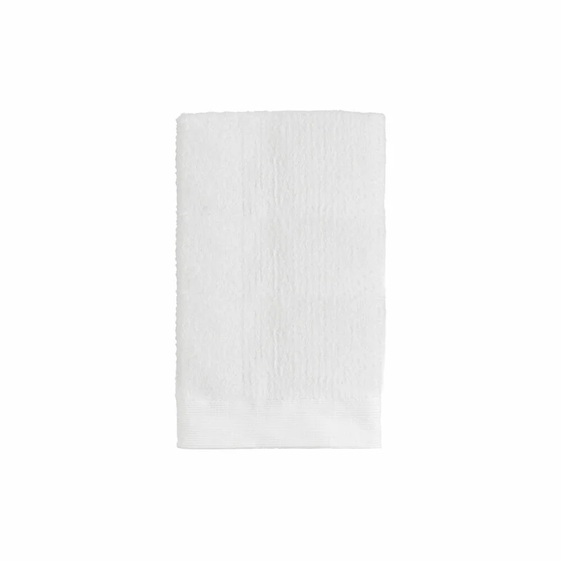 Zone Denmark Handtuch Classic, Badetuch, Duschtuch, Baumwolle, White, 100 x 50 cm, 330073