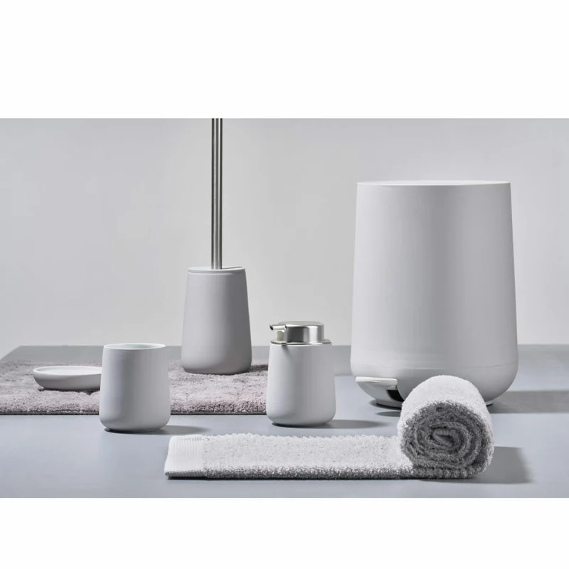 Zone Denmark Zahnbürstenbecher Nova, Zahnputzbecher, Porzellan, White, H 10 cm, 330102