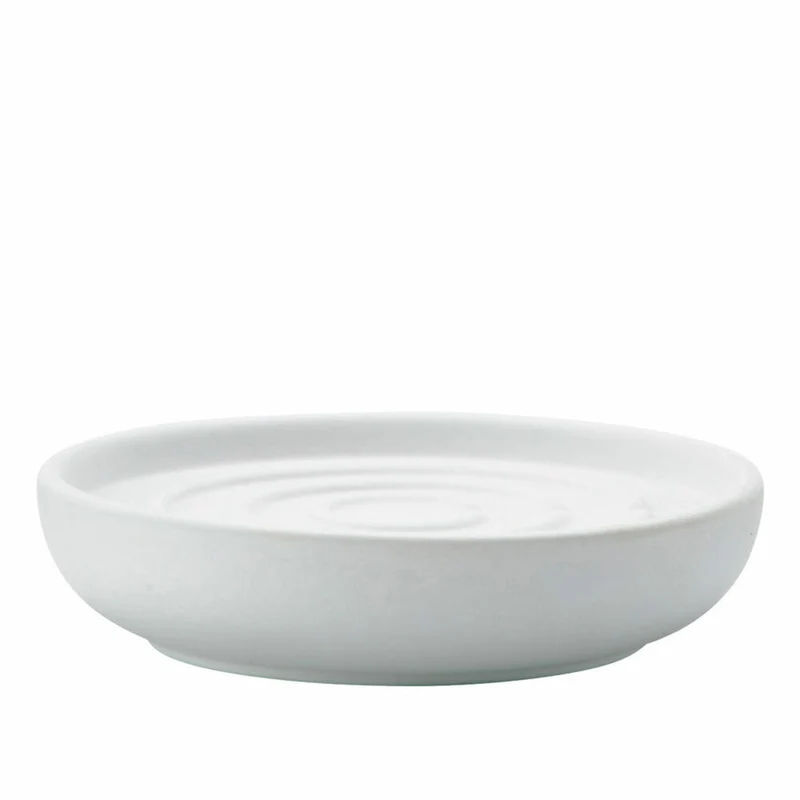 Zone Denmark Seifenschale Nova, Seifenablage, Seifenhalter, Porzellan, White, Ø 11 cm, 330103