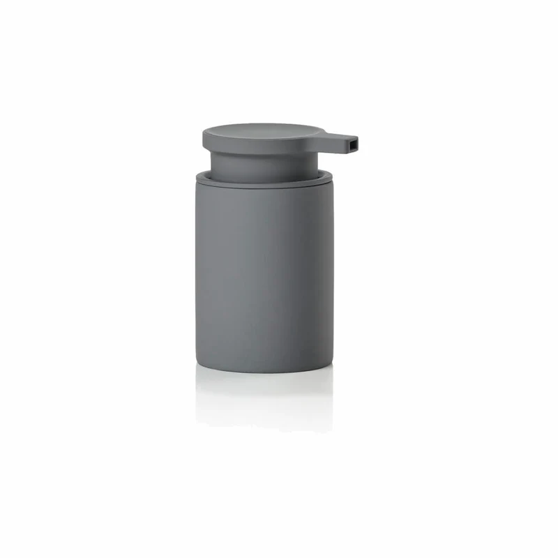 Zone Denmark Seifenspender Karma, Seifendosierer, Dosierspender, Steinzeug, Grey, 250 ml, 10036