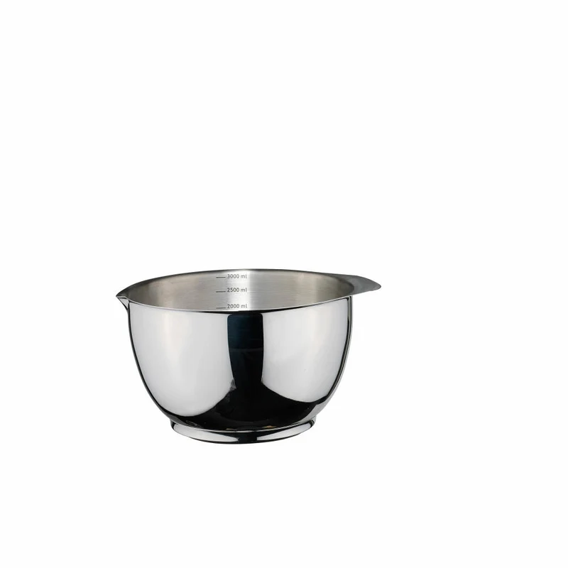 Rosti Schüssel-Set Margrethe 2-tlg., Rührschüsseln, Stahl, Silberfarben, 1.5 + 3 L, 245120