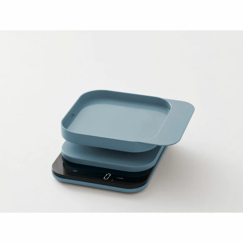 Rosti Küchenwaage Mensura, Grammwaage, ABS-Kunststoff, Dusty Blue, bis 10 kg, 25685