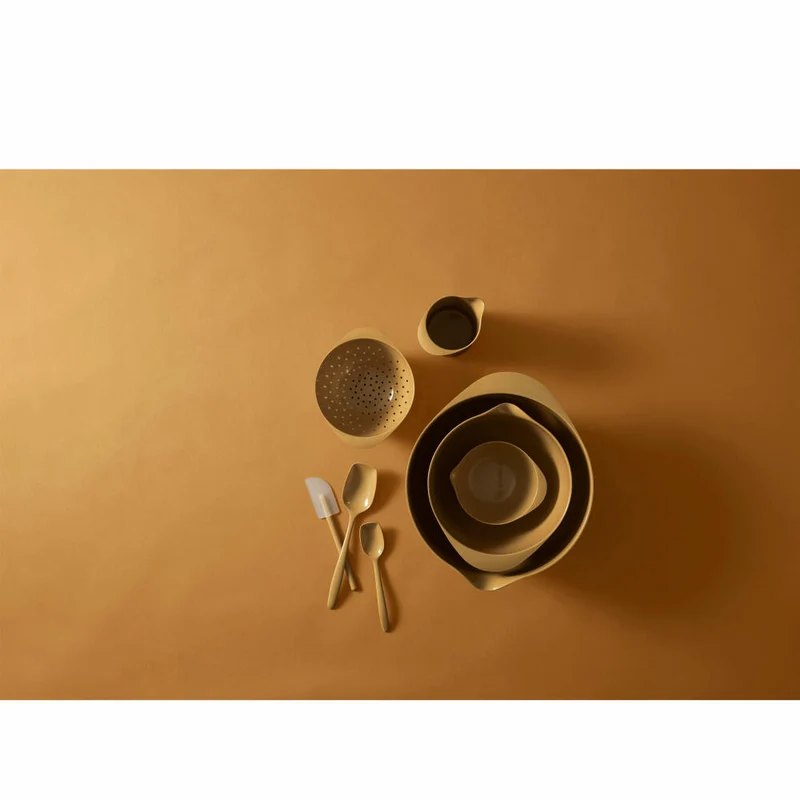 Rosti Teigschaber Classic S, Spachtel, Melamin, Silikon, Curry, 20 cm, 23736