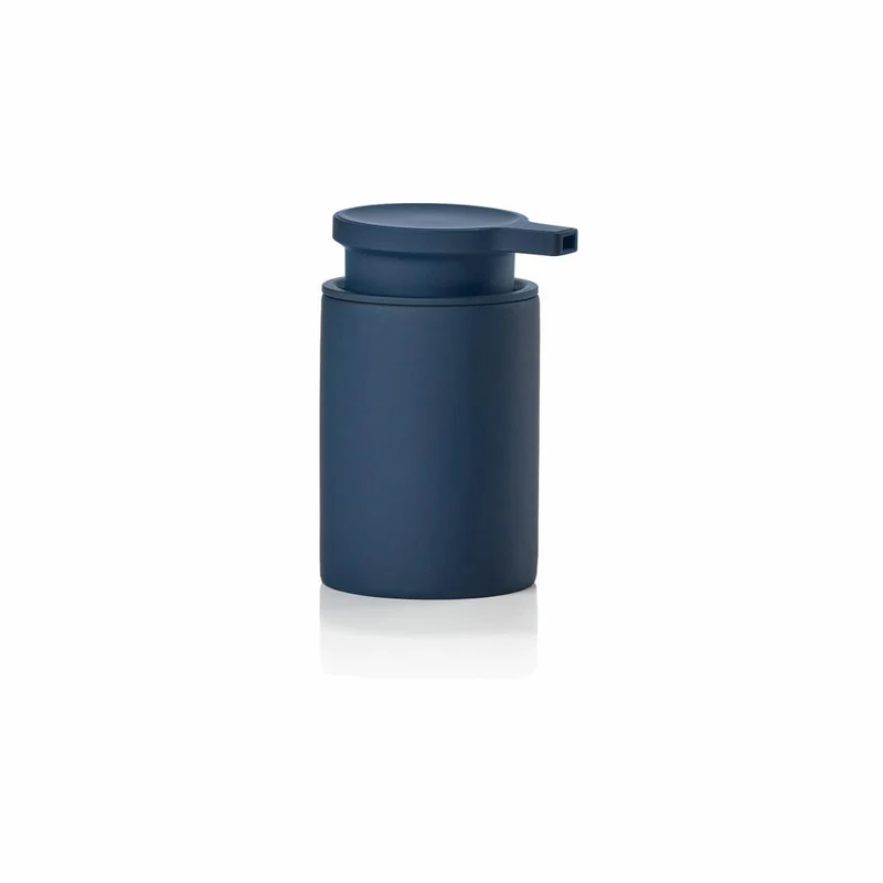 Zone Denmark Seifenspender Karma, Seifendosierer, Dosierspender, Steinzeug, Royal Blue, 250 ml, 10037