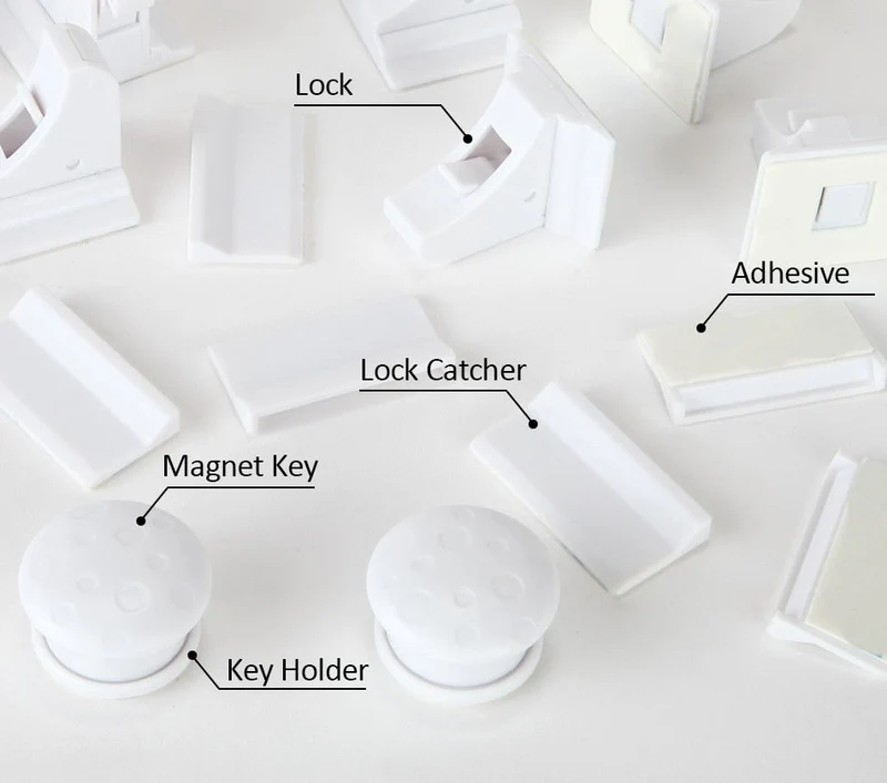 Magnetic Invisible Safety Cabinet Lock