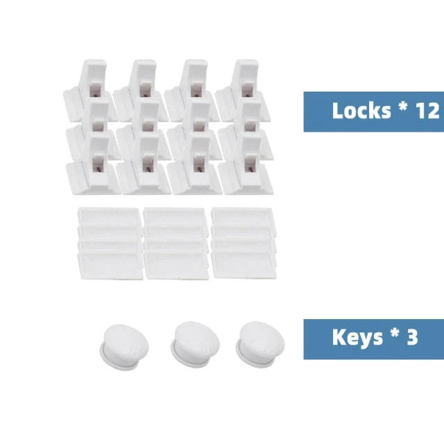 Magnetic Invisible Safety Cabinet Lock