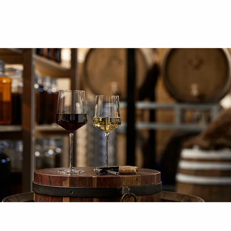 Zone Denmark Rotweinglas Rocks, 2er Set, Rotwein Glas, Weinglas, Kristallglas, 400 ml, 24439