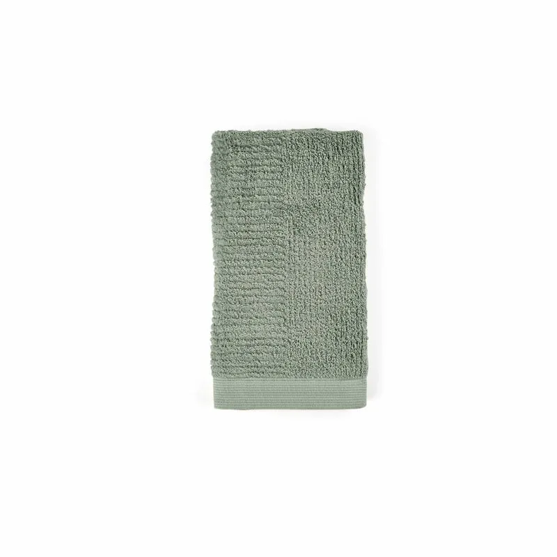 Zone Denmark Handtuch Classic, Badetuch, Duschtuch, Baumwolle, Matcha Green, 100 x 50 cm, 15360