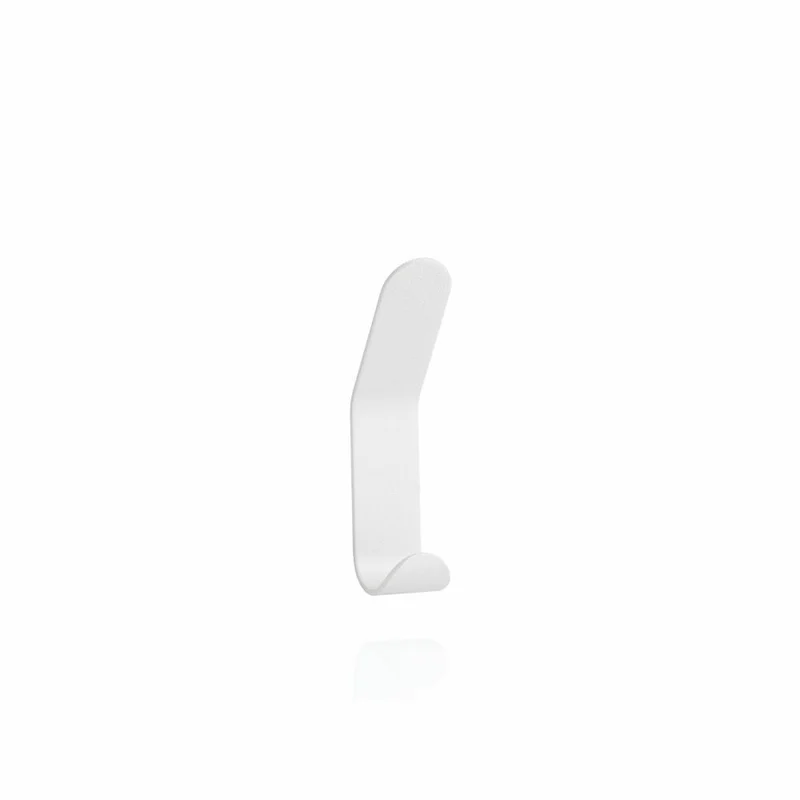 Zone Denmark Doppelhaken A-Double hook, Wandhaken, Wandgarderobe, Wand Haken, Metall, White, H 11 cm, 10584