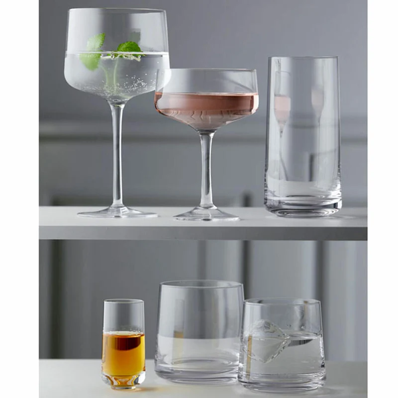 Zone Denmark Coupe / Cocktail Glas Rocks, 2er Set, Cocktailglas, Schaumweinglas, Glas, Kristallglas, H 13.5 cm, 10600