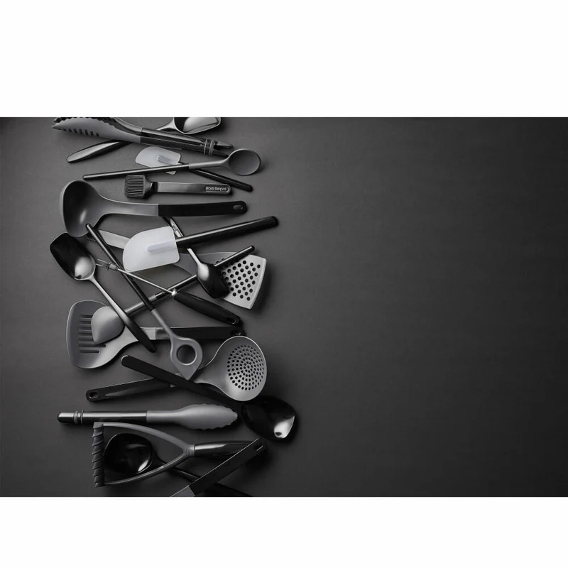 Rosti Backpinsel Classic, Küchenpinsel, Melamin, Silikon, Schwarz, 17 cm, 23795