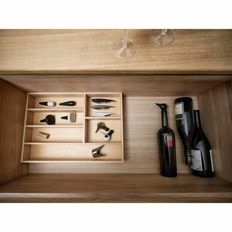 Zone Denmark Weinverschluss Rocks Bird, Flaschenverschluss, Weinstopfen, Verschluss Flasche, Silikon / ABS, Black, 11854