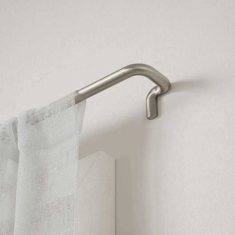 Umbra Teleskop-Gardinenstange Twilight, Vorhangstange, Stahl, Aluminium, Nickel matt, 76-213 cm, 1020559-782