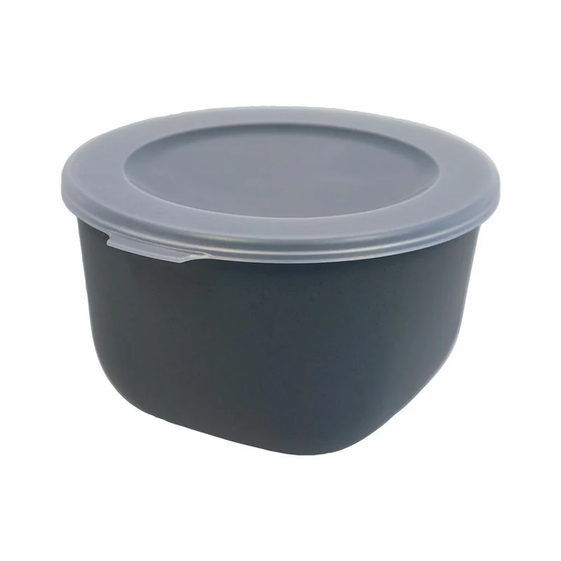 Koziol Aufbewahrungsbox Connect Box 1, Vorratsdose, Kunststoff, Nature Ash Grey, 1 L, 8870701