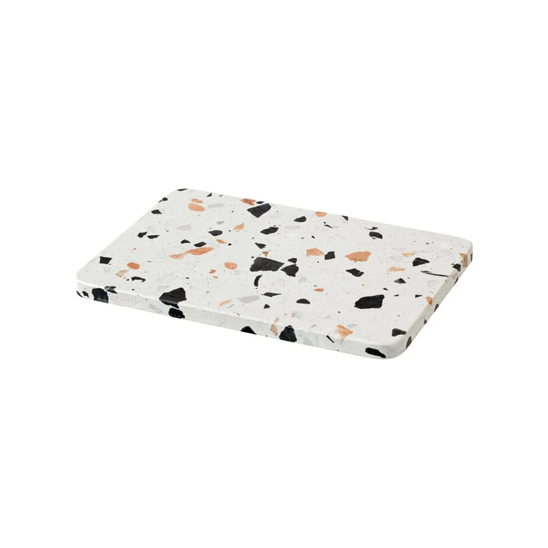 RIG-TIG Servierplatte Serve-It, Terrazzo, White Terrazzo, L 16 cm, Z00180