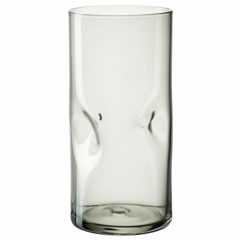 Leonardo Trinkglas Vesuvio, Trinkbecher, Kalk-Natron-Glas, Grau, 330 ml, 077379