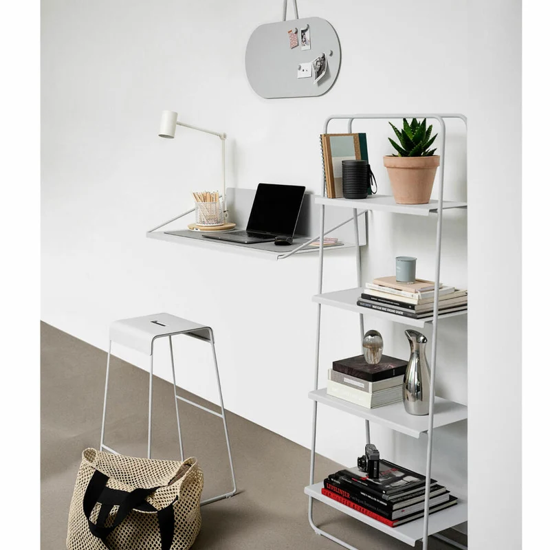 Zone Denmark Pinnwand A-bulletin board, Pinboard, Magnetpinnwand, Magnettafel, Metall, Soft Grey, 12345