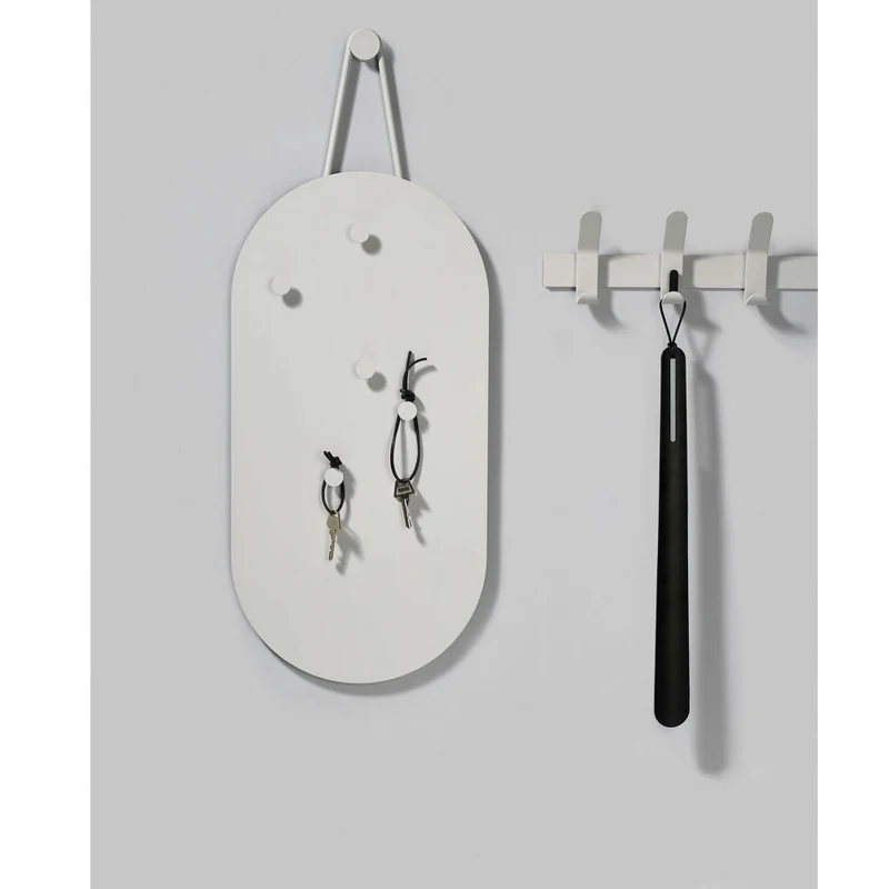 Zone Denmark Pinnwand A-bulletin board, Pinboard, Magnetpinnwand, Magnettafel, Metall, Soft Grey, 12345