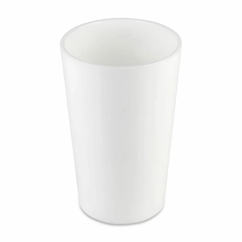 Koziol Becher Connect Cup L, Trinkbecher, Kunststoff, Cotton White, 350 ml, 5141525