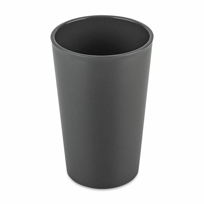 Koziol Becher Connect Cup L, Trinkbecher, Kunststoff, Nature Ash Grey, 350 ml, 5141701