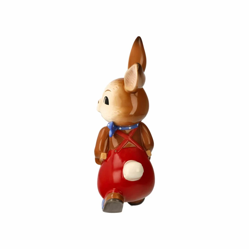 Goebel Figur Hasenjunge - So schön ist der Frühling, Steingut, Bunt, 25 cm, 66845581