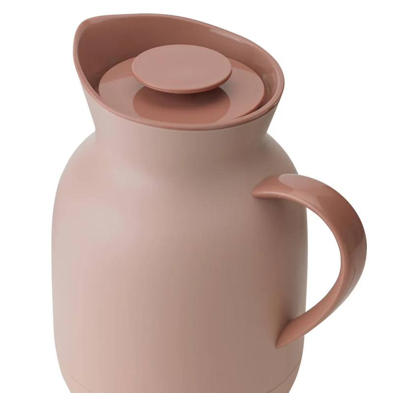 Stelton Wasserkocher Amphora, Edelstahl, Kunststoff, Soft Peach, 1.2 L, 223-2