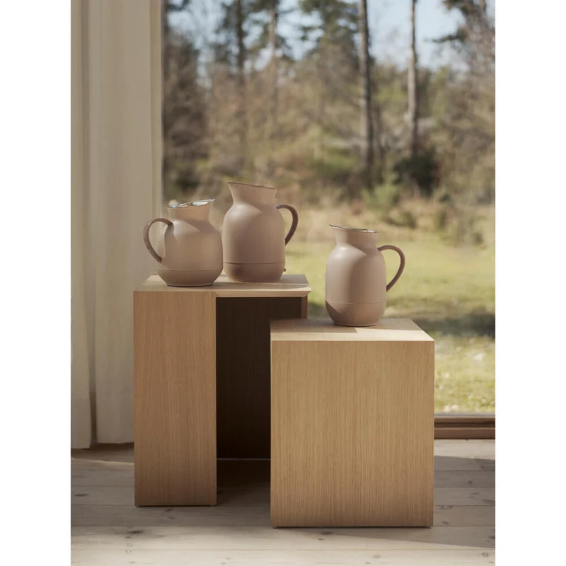 Stelton Wasserkocher Amphora, Edelstahl, Kunststoff, Soft Peach, 1.2 L, 223-2