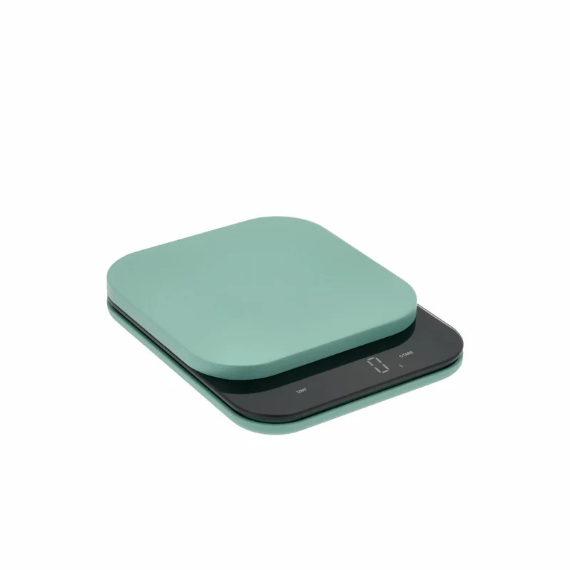 Rosti Küchenwaage Mensura, Grammwaage, ABS-Kunststoff, Nordic Green, bis 10 kg, 25686