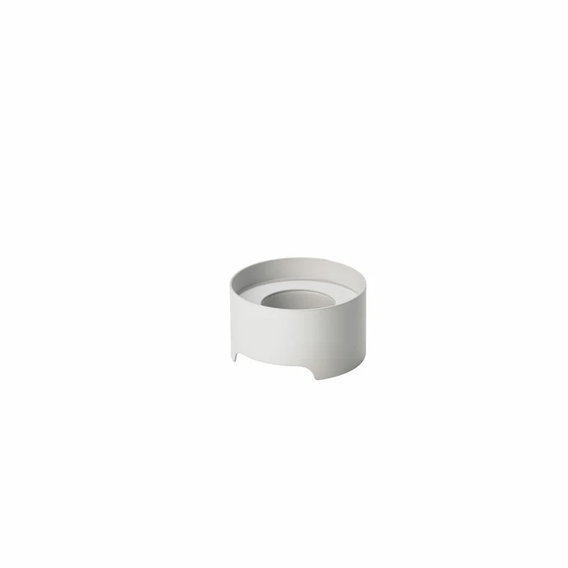 Zone Denmark Teelichthalter Singles, Kerzenhalter, Kerzenständer, Metall, Warm Grey, Ø 7.5 cm, 26578