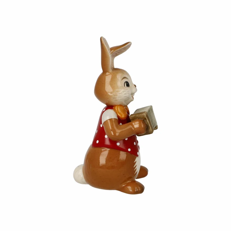 Goebel Figur Hase - Frecher Musikant, Ostern, Steingut, Bunt, 8 cm, 66845781