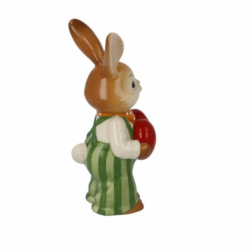 Goebel Figur Hase - Von Herzen!, Ostern, Steingut, Bunt, 12 cm, 66845821