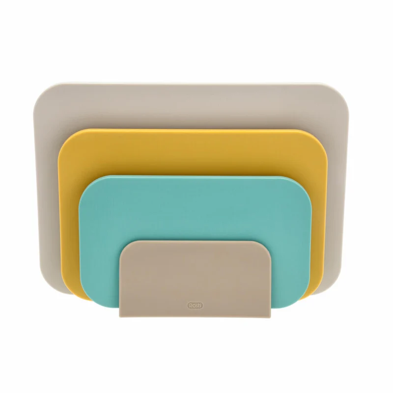 Rosti Schneidebrett-Set Choptima 4-tlg., Schneidunterlage, PE-Kunststoff, Beach, 27826