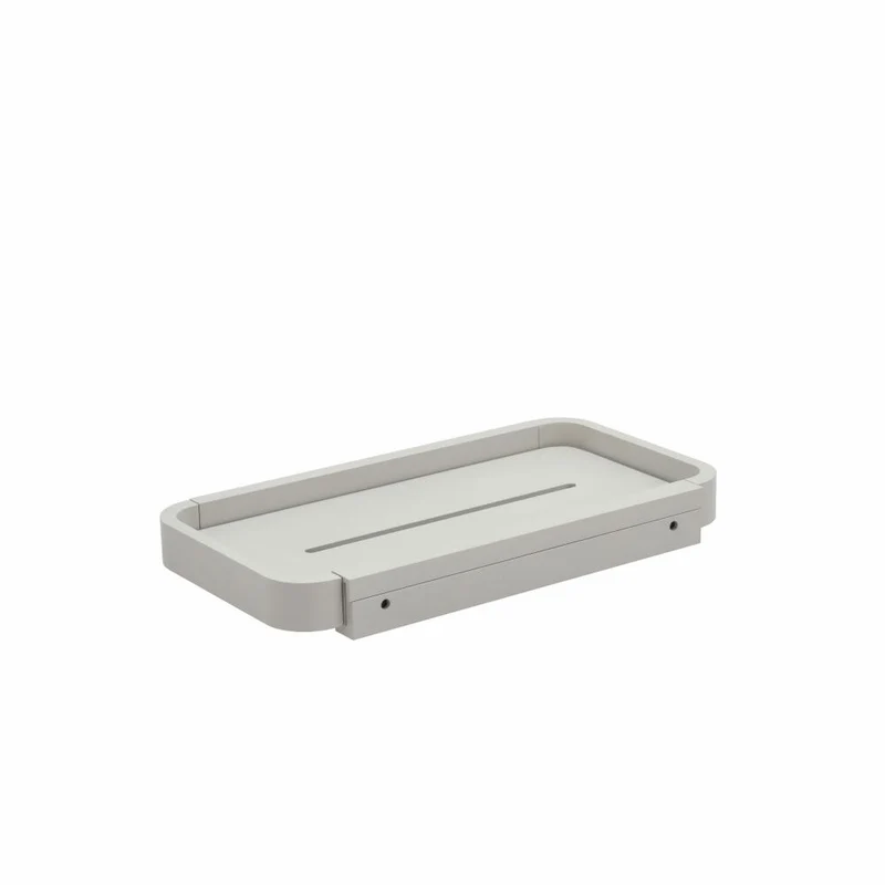 Zone Denmark Duschregal Rim, Duschablage, Badregal, Aluminium, White, 22 x 11 x 2 cm, 14467