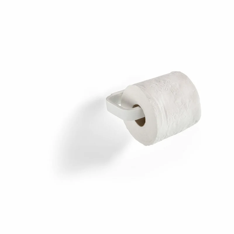 Zone Denmark Halter für Toilettenpapier Rim, Toilettenpapierhalter, Klorollenhalter, Aluminium, White, 14469