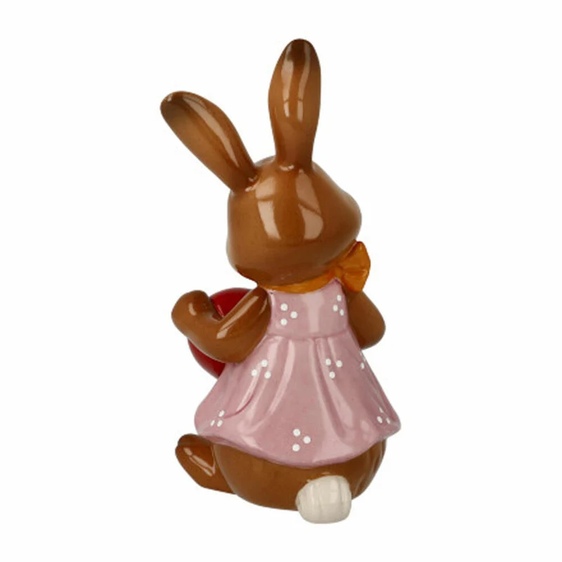 Goebel Figur Hase - Alles Liebe!, Ostern, Steingut, Bunt, 12 cm, 66845831