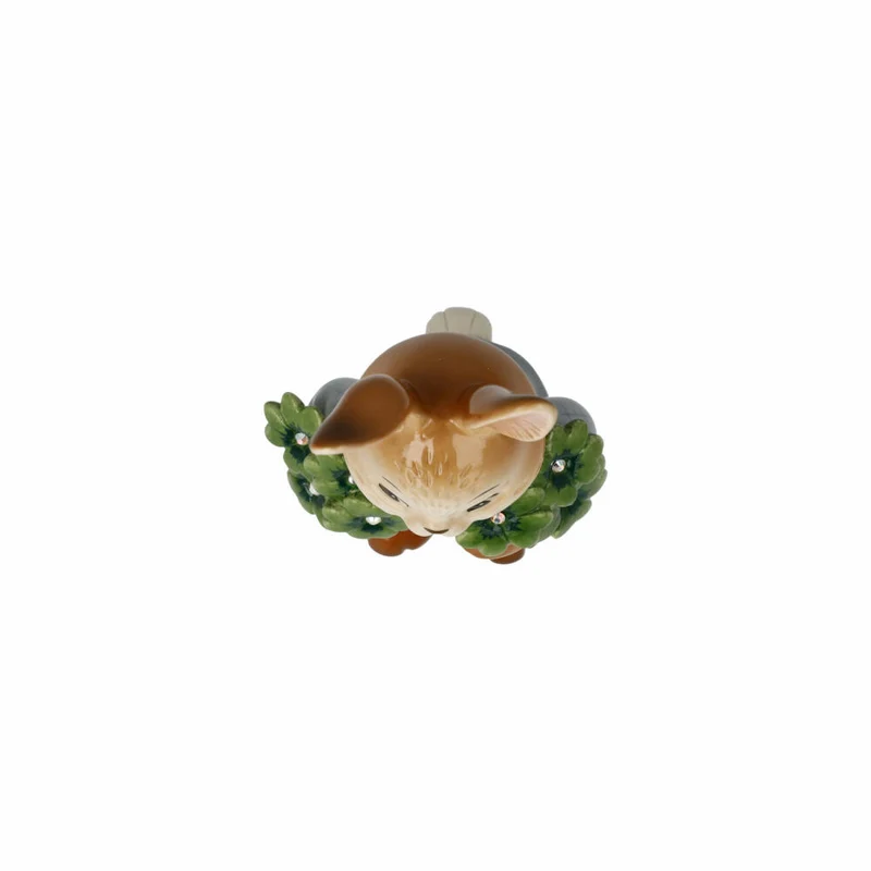 Goebel Figur Hasenjunge - Viel Glück!, Ostern, Steingut, Bunt, 12 cm, 66845881