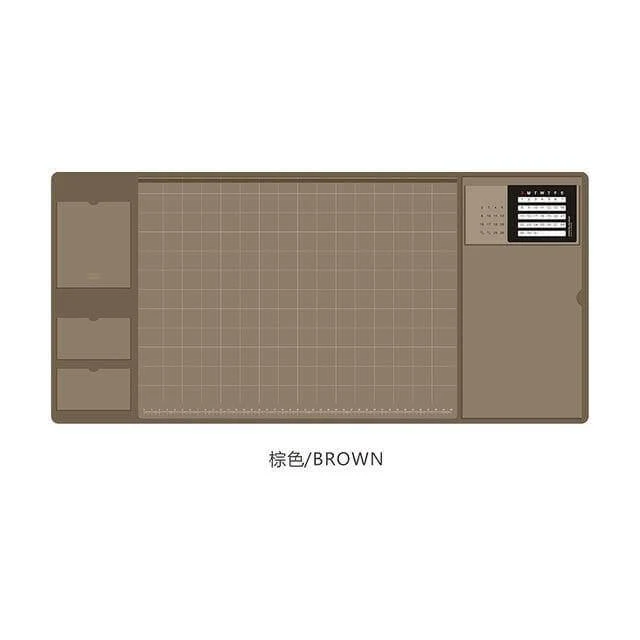 Oversize Business Plan Desk Mat Paper Organizer