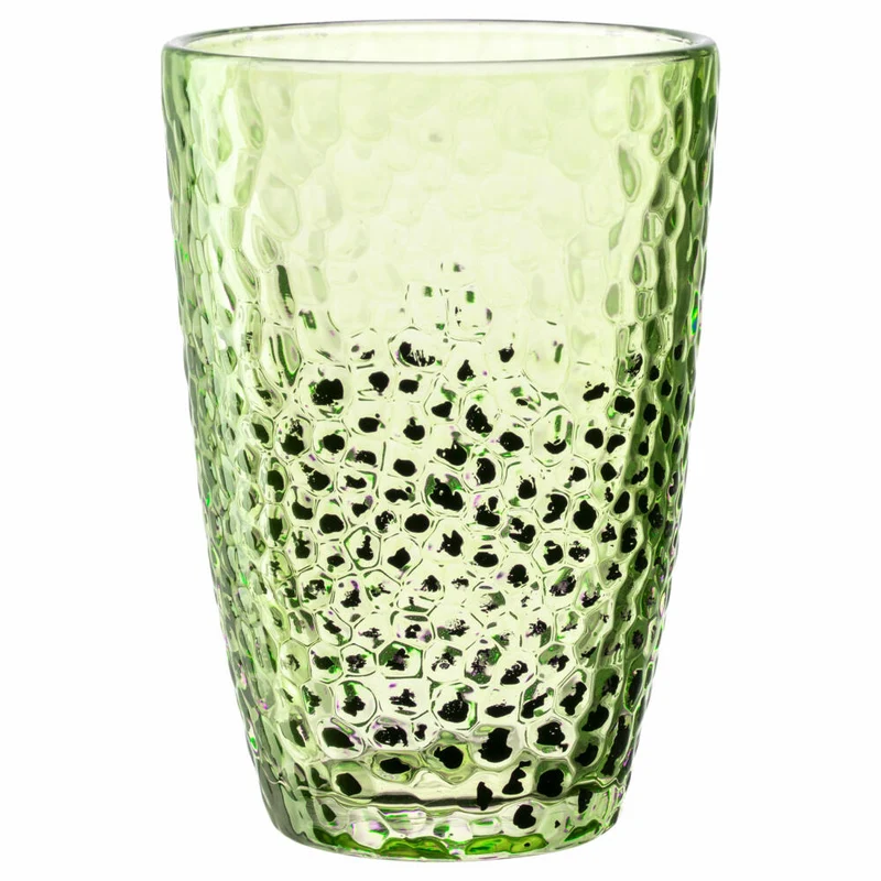 Leonardo Trinkglas Matera, Trinkbecher, Kalk-Natron-Glas, Grün, 340 ml, 024383
