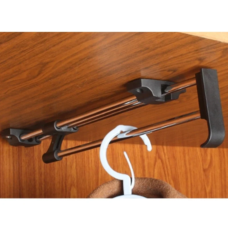 Retractable Closet Storage Organizer Hanger