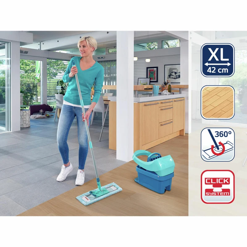 Leifheit Bodenwischer Profi XL super soft, Wischmopp, Polyester, 55457