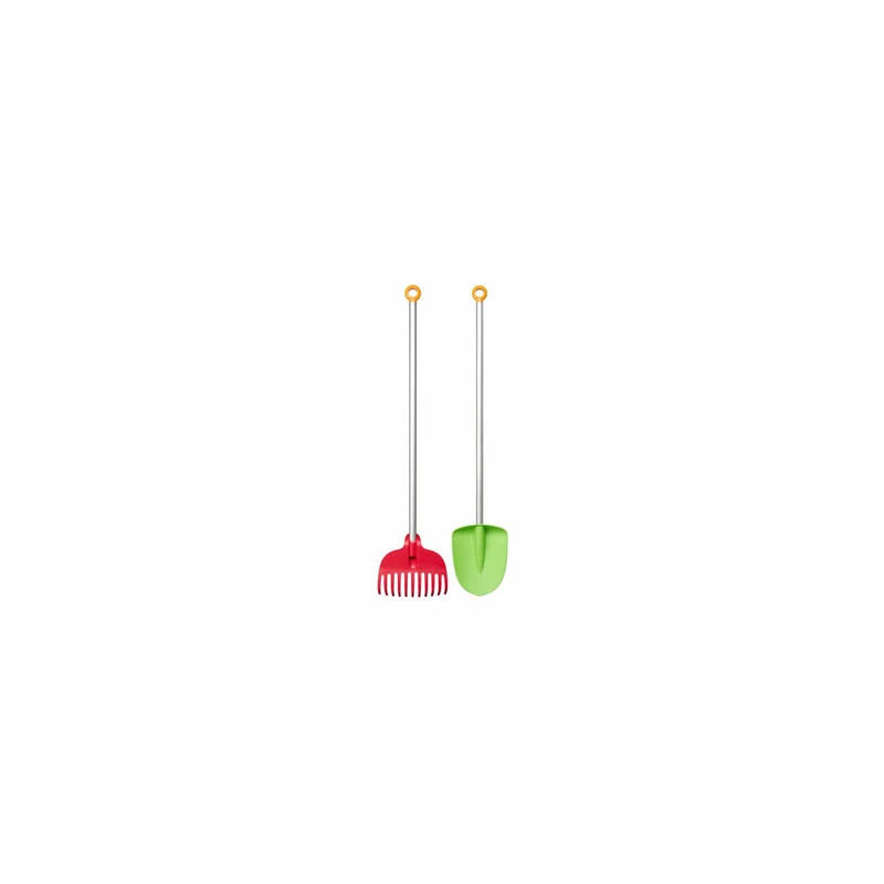 Fiskars Grundausstattung MyFirst 2-tlg., Aluminium, Kunststoff, Rot, Grün, 1062473