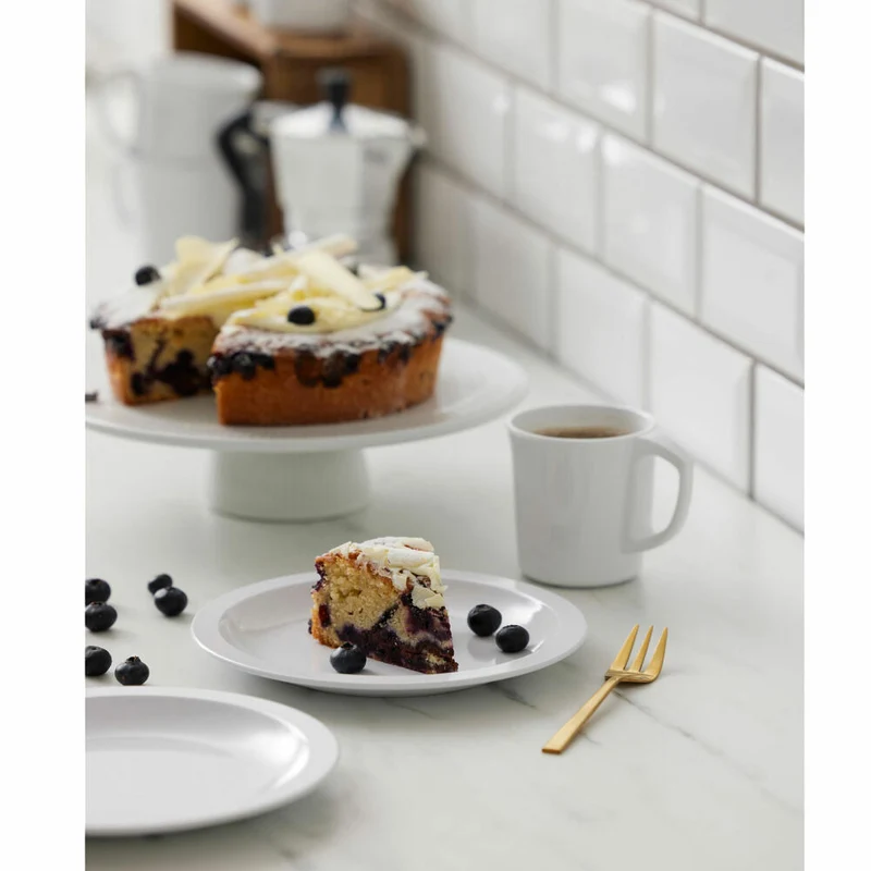 Rosti Lunchteller Hamlet, Speiseteller, Teller, Melamin, Weiß, 21 cm, 23973