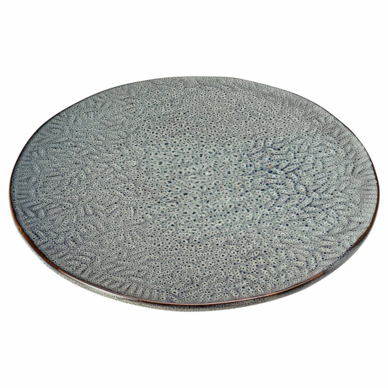 Leonardo Tortenplatte Matera, Kuchenplatte, Keramik, Anthrazit, 34 cm, 022986