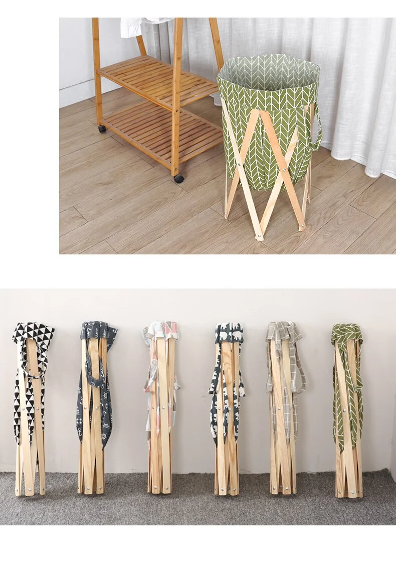 Modern Simple Foldable Creative Large Foldable Laundry Basket