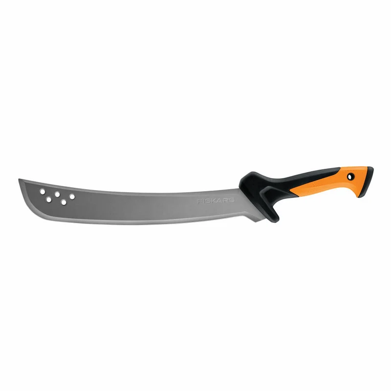 Fiskars Machete Solid CL-561, Gartenmachete, Stahl, Kunststoff, Schwarz, Orange, 70 cm, 1051235