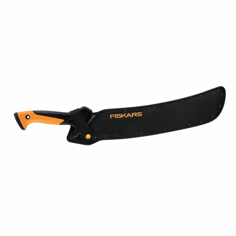 Fiskars Machete Solid CL-561, Gartenmachete, Stahl, Kunststoff, Schwarz, Orange, 70 cm, 1051235