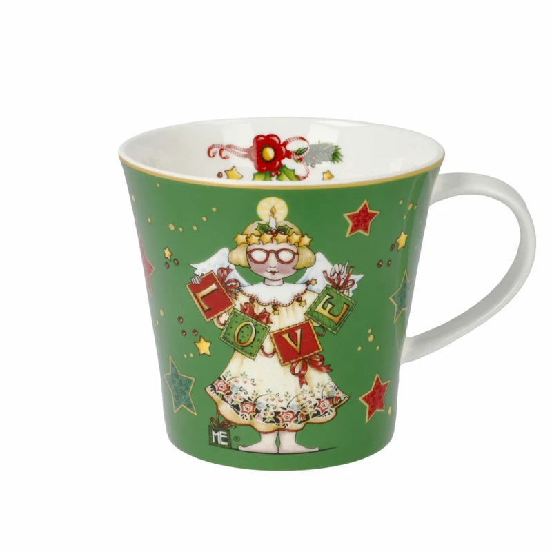 Goebel Coffee-/Tea Mug Mary Engelbreit - Love Me, Tasse, Becher, Fine Bone China, Bunt, 350 ml, 66725011