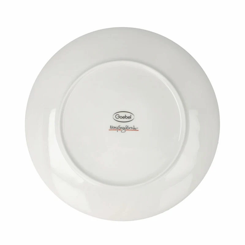Goebel Teller Mary Engelbreit - Love Me, Fine Bone China, Bunt, 23 cm, 66725061